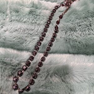 SABIKA London size w14 vintage choker dark purple